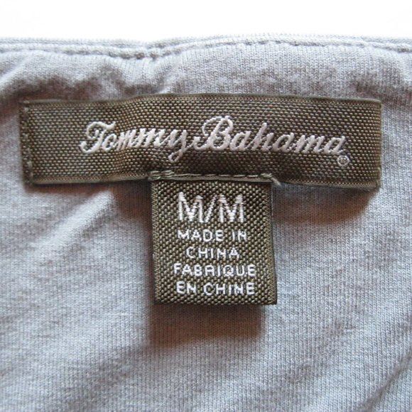 Tommy Bahama Gray Halter Neck Top With Ruffle - Picture 10 of 11